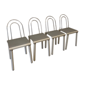 Chaises post modernistes italiennes vintage 1980