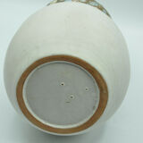 Vase coloquinte art deco motif