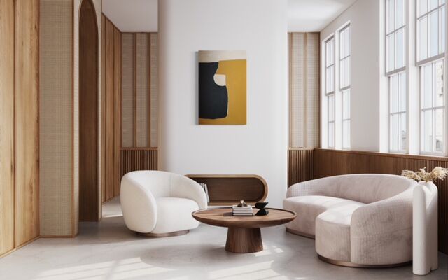 Black ochre paint