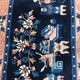 Small vintage Chinese handmade rug
