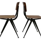 Vintage Eromes Marko Holland chairs set of four  60's Design