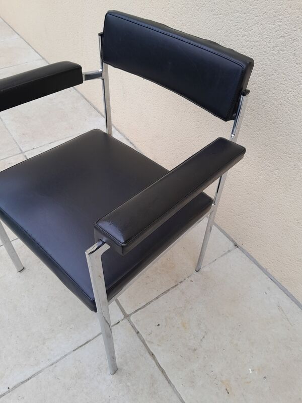 Fauteuil de bureau vintage année 50