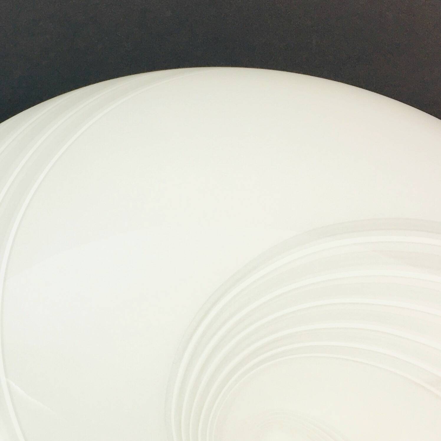Murano Glass Swirl Ceiling Light or Wall Light from Hillebrand, 1970s