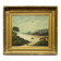 Tableau "Le pont de chemin de fer", ML Daguerry 1888.