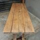 Old workbench side table bathroom furniture oak/beech 60x160cm