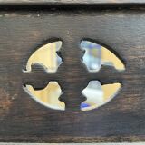 Old wooden screen