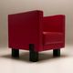 Poltrona Frau - Pair of leather armchairs, “Moji” model - c. 2000 - Italy
