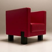 Poltrona Frau - Pair of leather armchairs, “Moji” model - c. 2000 - Italy