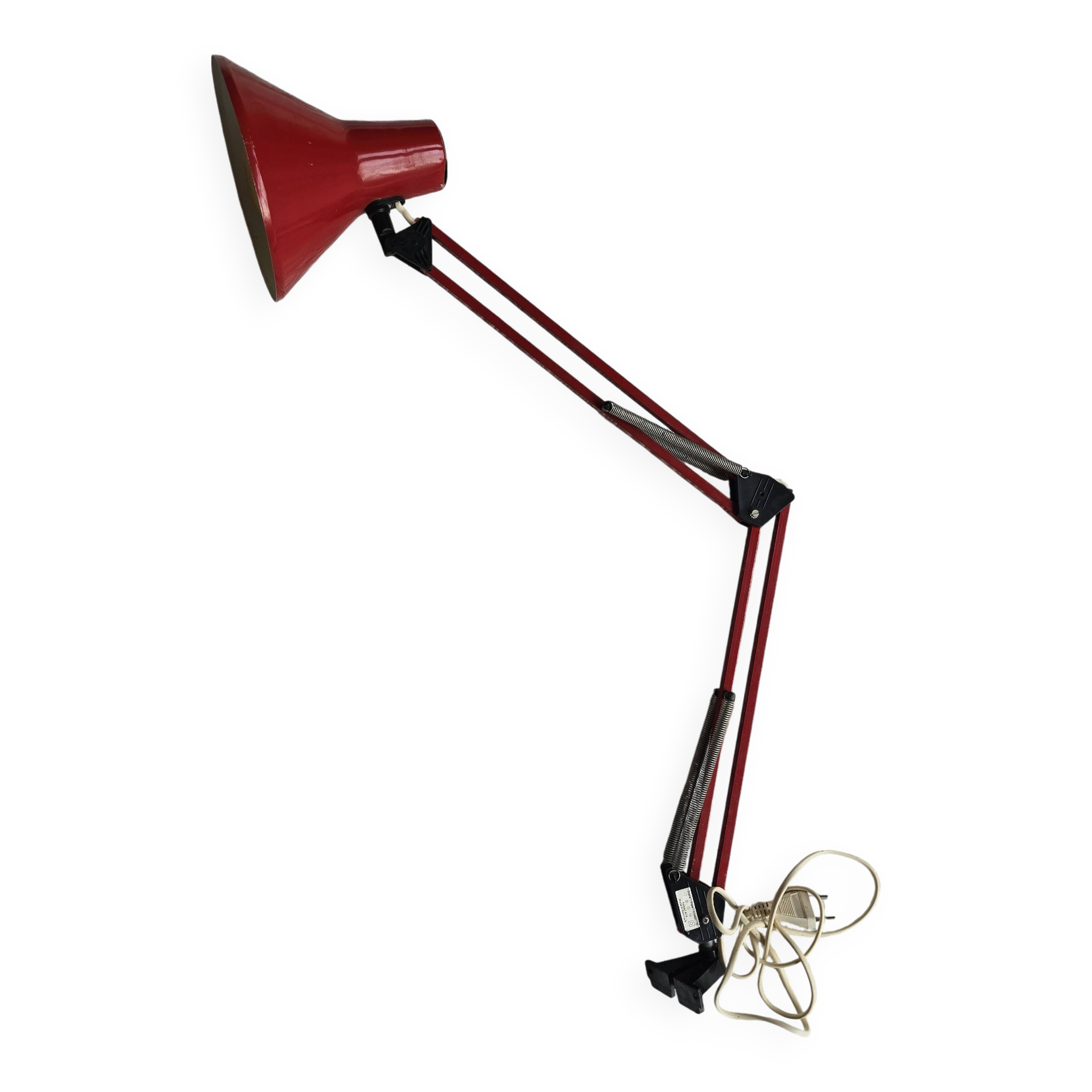 Lampe industrielle Polyair Diana type Combi 3 rouge