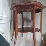 table d'appoint en marqueterie vintage the peppercorn brothers deptford broadway  quelques traces d'
