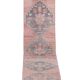 Tapis vintage turc de oushak tissé à la main 95x745 cm