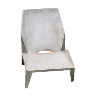 Design steel armchair