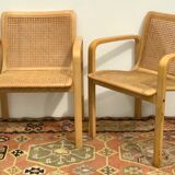 Pair of canne chairs