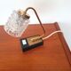 Glass and bakelite lamp from the 70s
