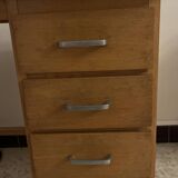 Vintage wooden desk from the 1960s