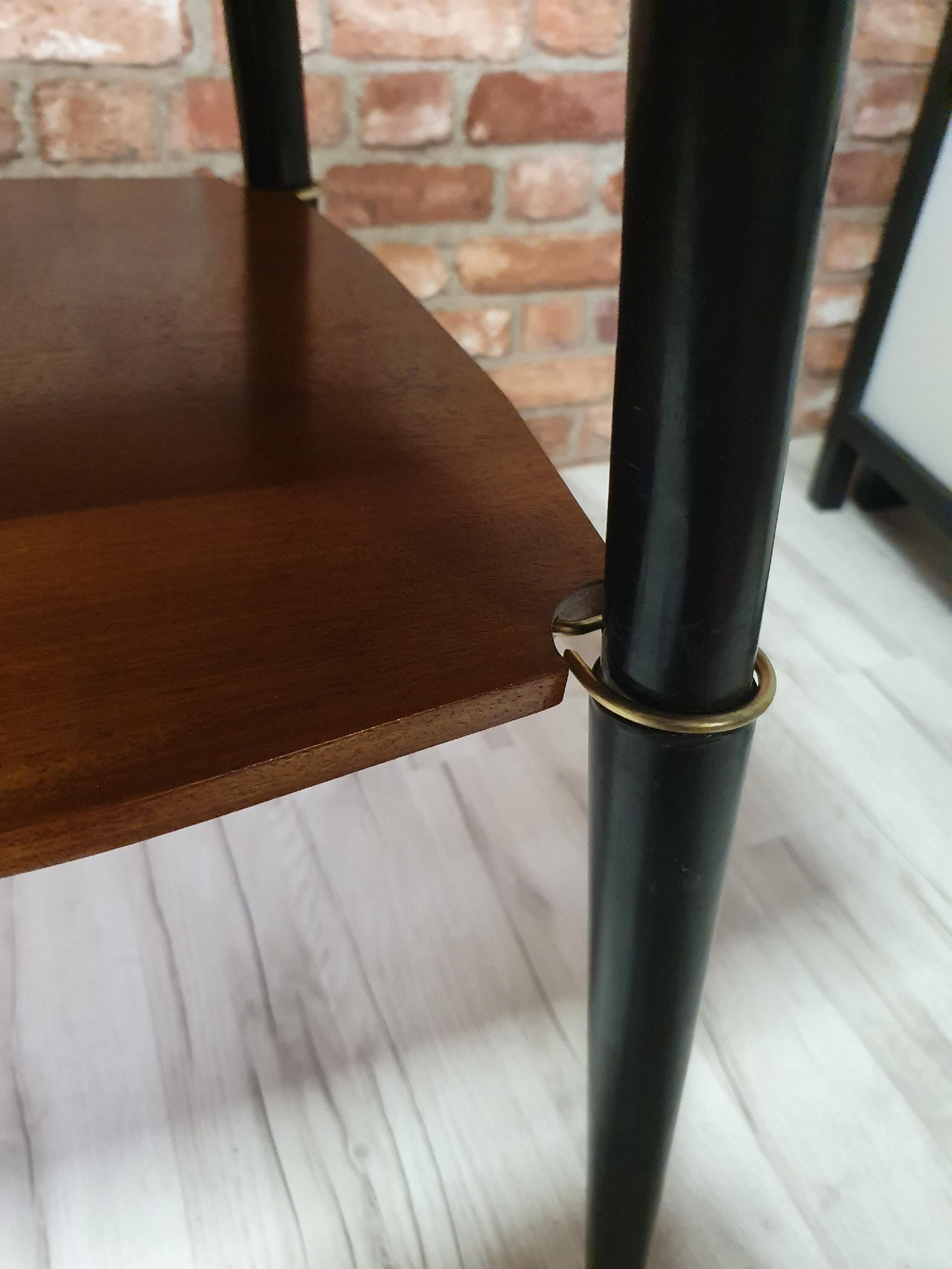 Renovated coffee table with two tops from the 70s