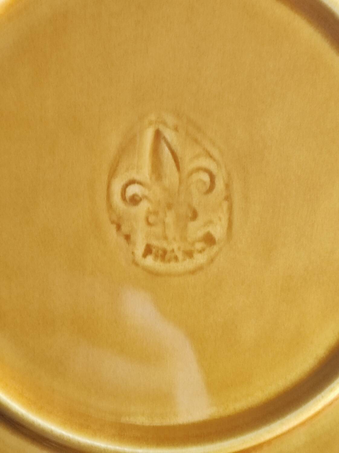 Haute Provence earthenware dinner plates