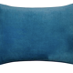 Coussin en velours 50x33cm couleur bleu profond