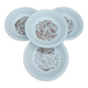 Assiettes creuses Boch La Louviere