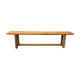 Banc en chêne