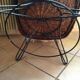 Fauteuil en rotin 1950/1960