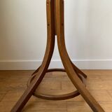 Light wooden parrot coat holder 6 patères