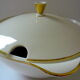 Seltmann-Weiden white and gold porcelain soup kitchen (Bavaria)