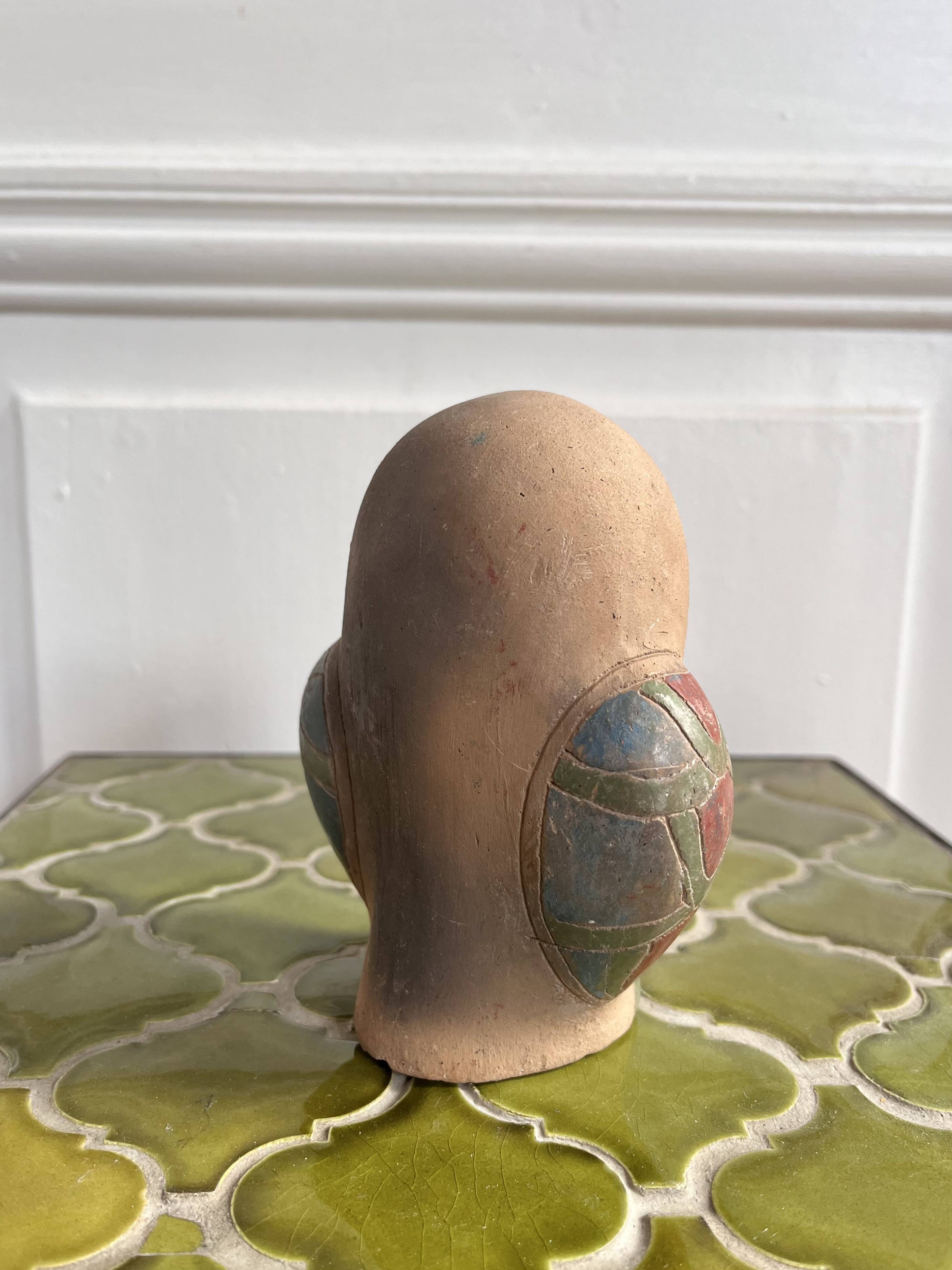 Chouette céramique vintage