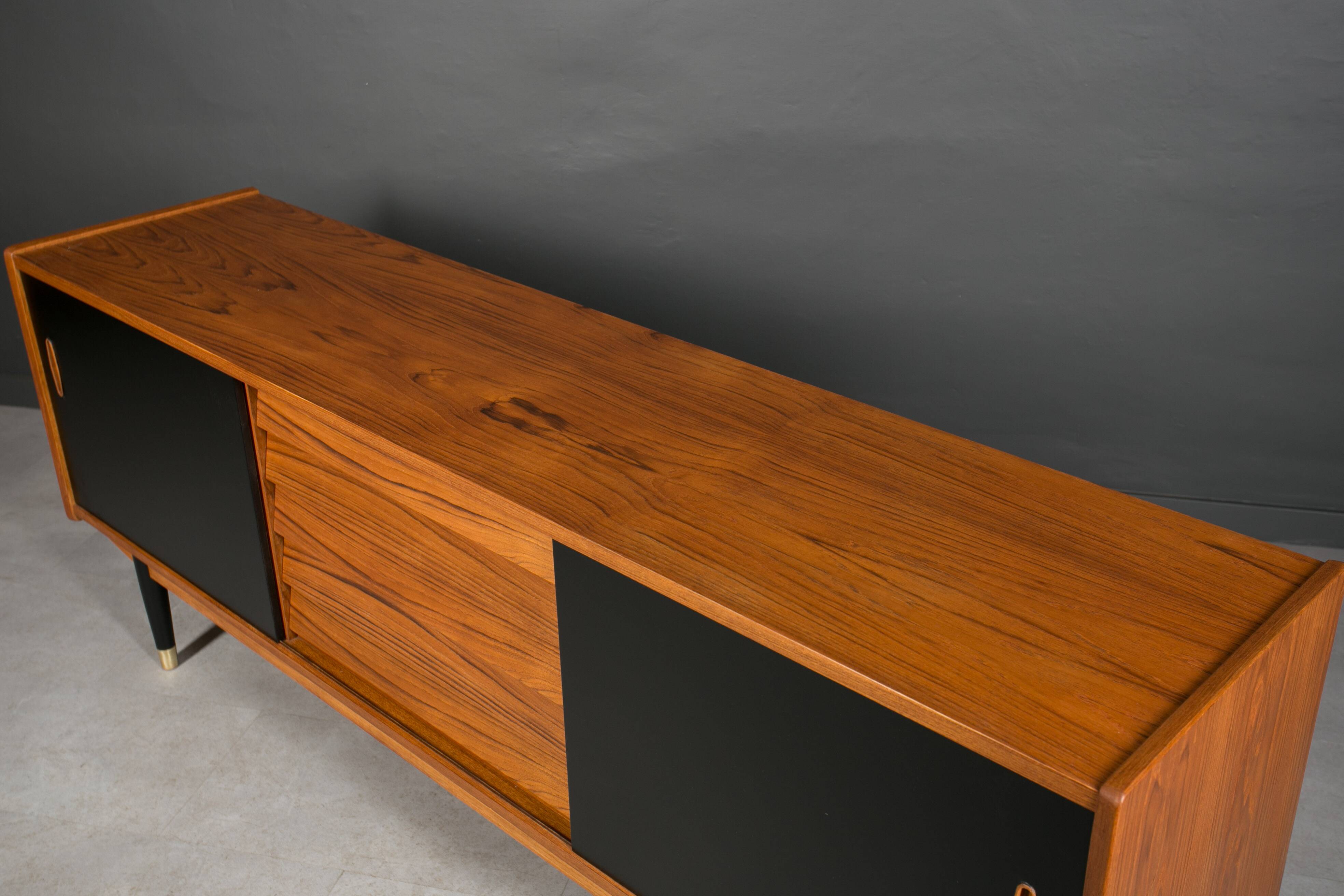 Teak sideboard by Nils Jonsson for PS Heggen, Scandinavian modern, 1960s