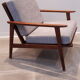 Wood armchair