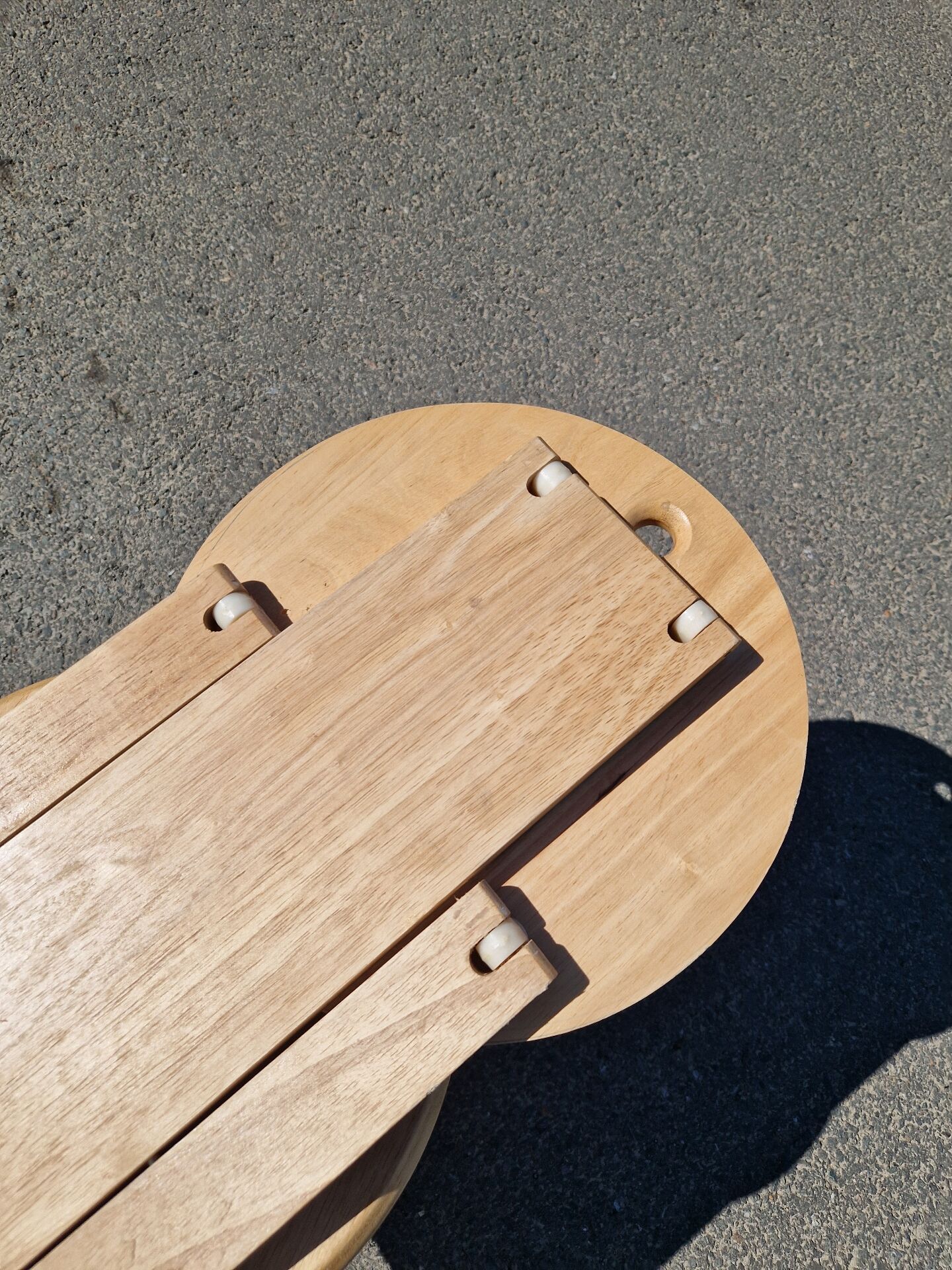 Lot de 2 Tabourets pliants style Suzy Adrian Reed