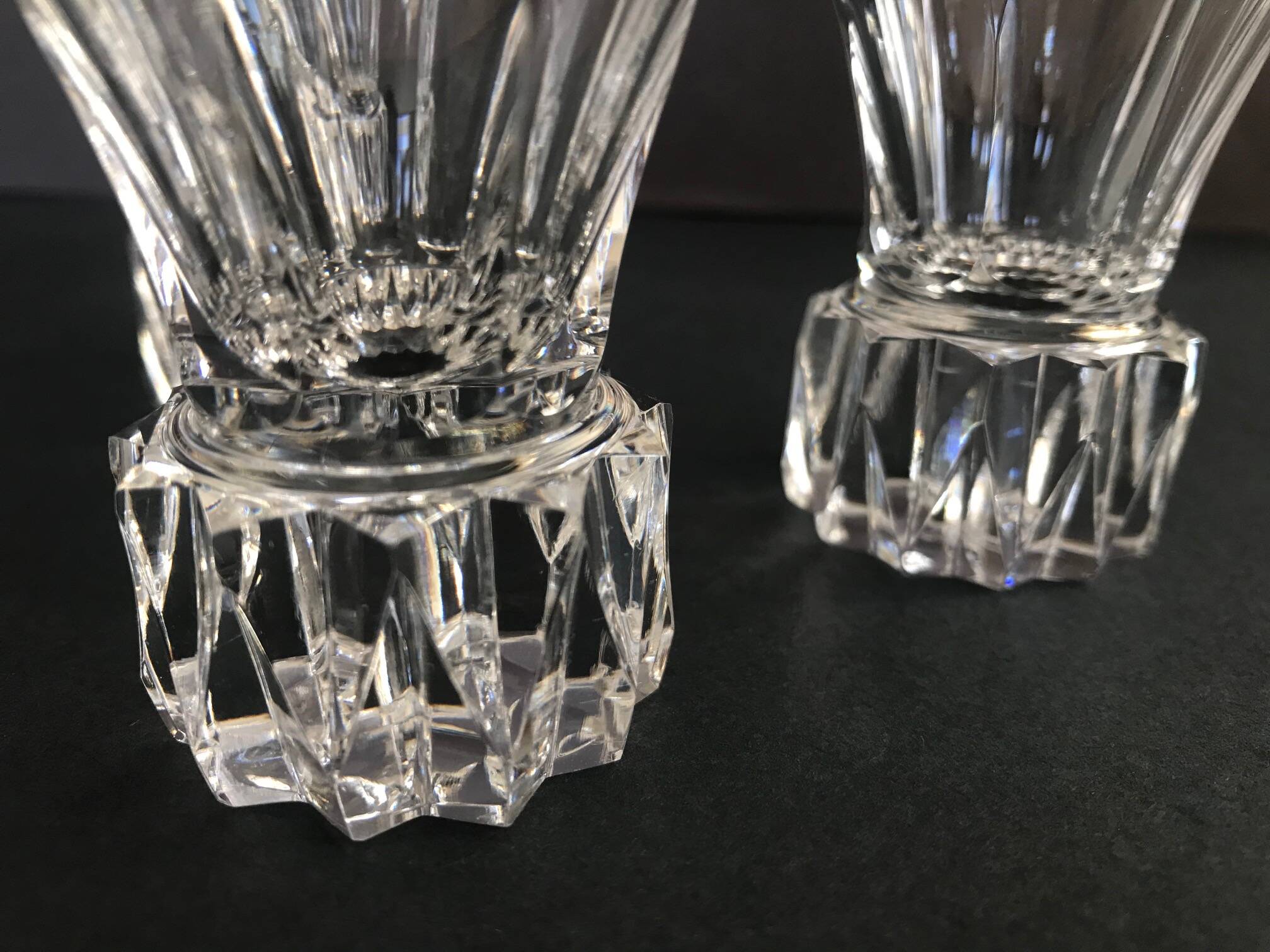 Small Saint Louis cut crystal glasses?