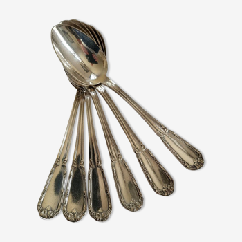 Boulenger 6 Small Spoons In Silver Metal