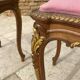 Paire de chaises en acajou style Louis XV