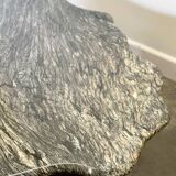 Wavy Italian Marble Coffee Table, 1970s