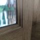 Corner coat rack in oak