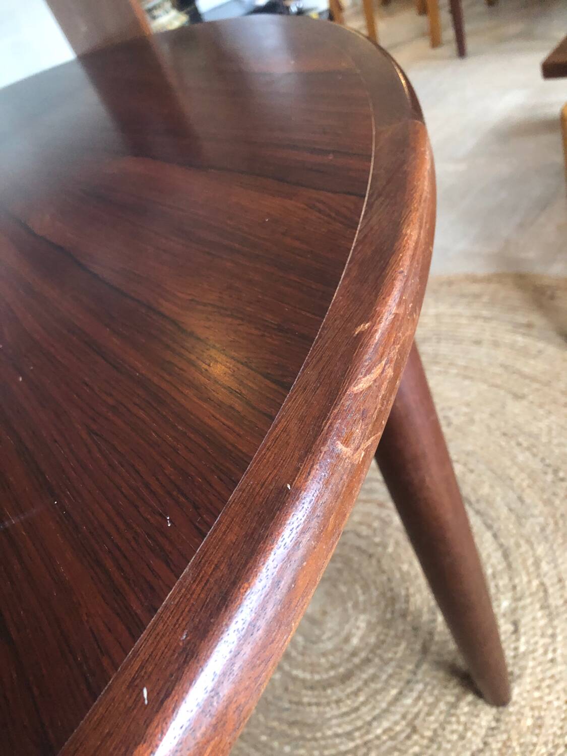 Scandinavian teak table, 1960