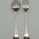 Twelve dessert cutlery