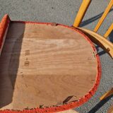 Set of 4 chairs by Antoine Suman