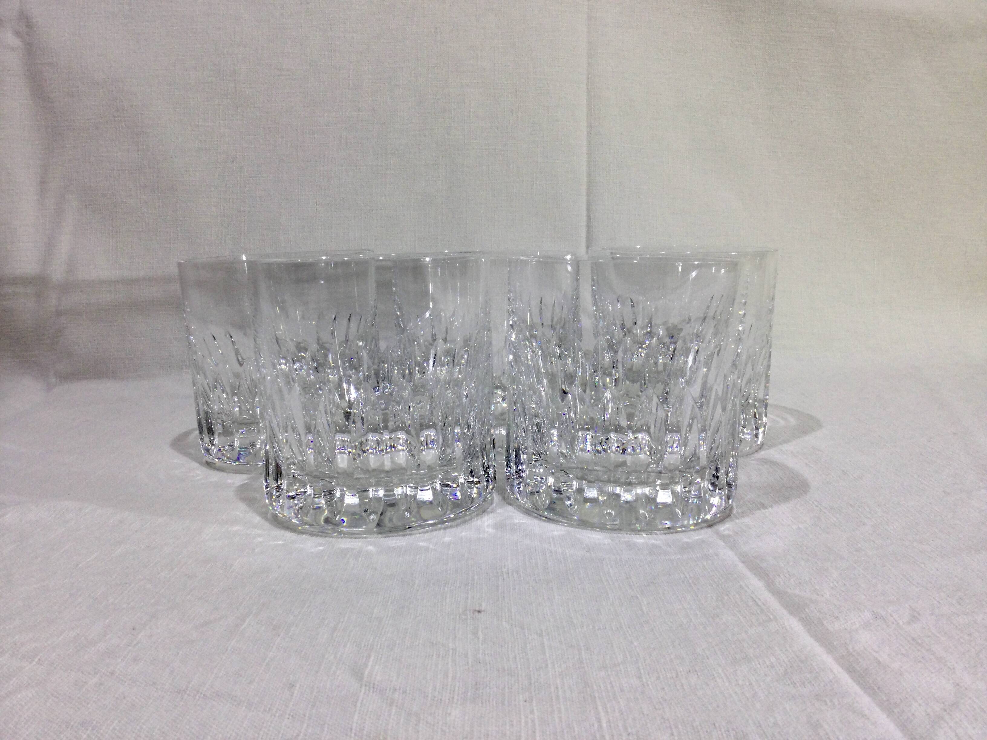 Saint-Louis - 5 Jersey Model Whiskey Glasses/Tumblers