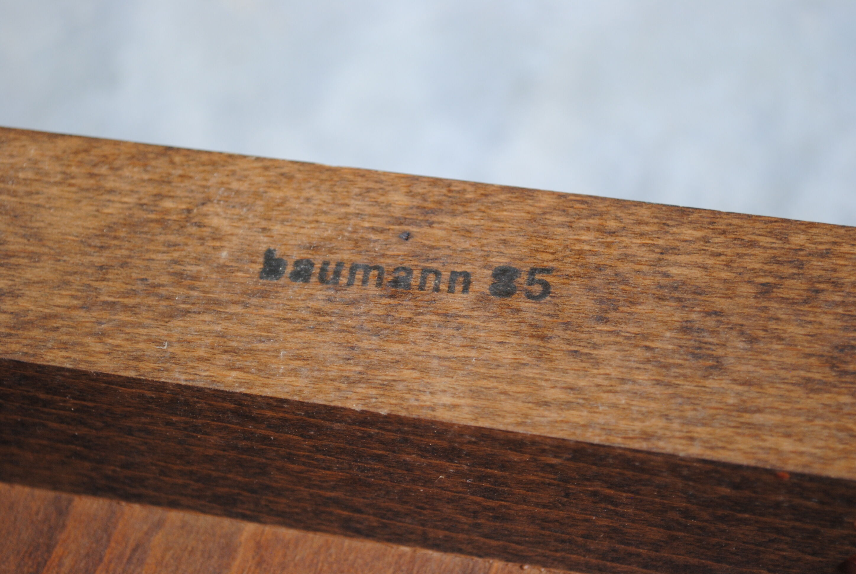 Fauteuil Baumann modèle éventail