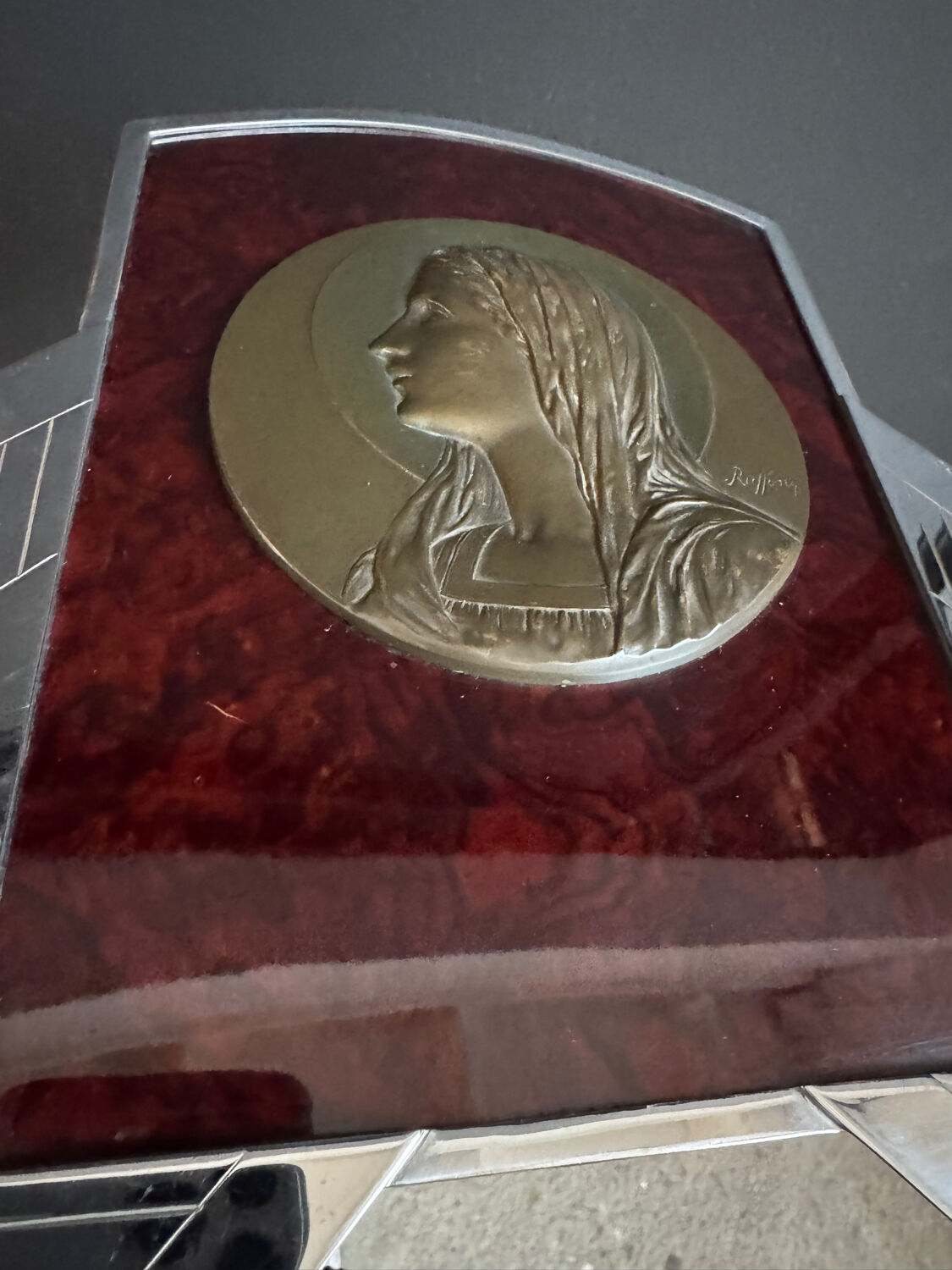 Chrome, Bakelite and Art Deco bronze icon