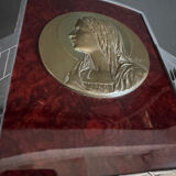 Chrome, Bakelite and Art Deco bronze icon