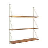 Formica and metal shelf