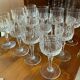 Sèvres 12 glasses of wine or crystal water Cristallerie de Sèvres Paris