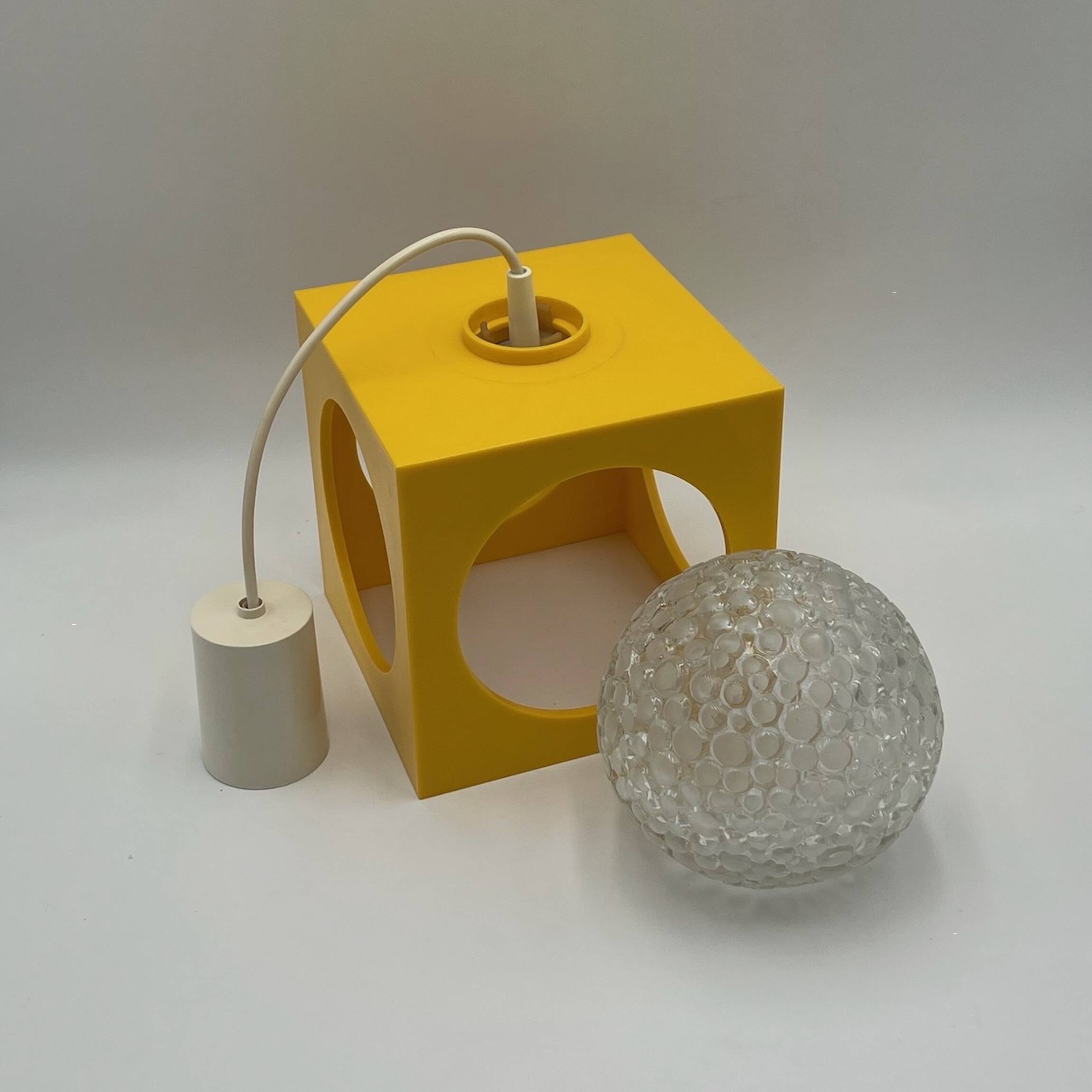 Space Age Hanging Lamp by Richard Essig Besigheim, 70s