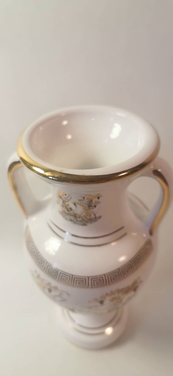 Greek Urn Vase - 24k Gold Decorations - Greek Mythology