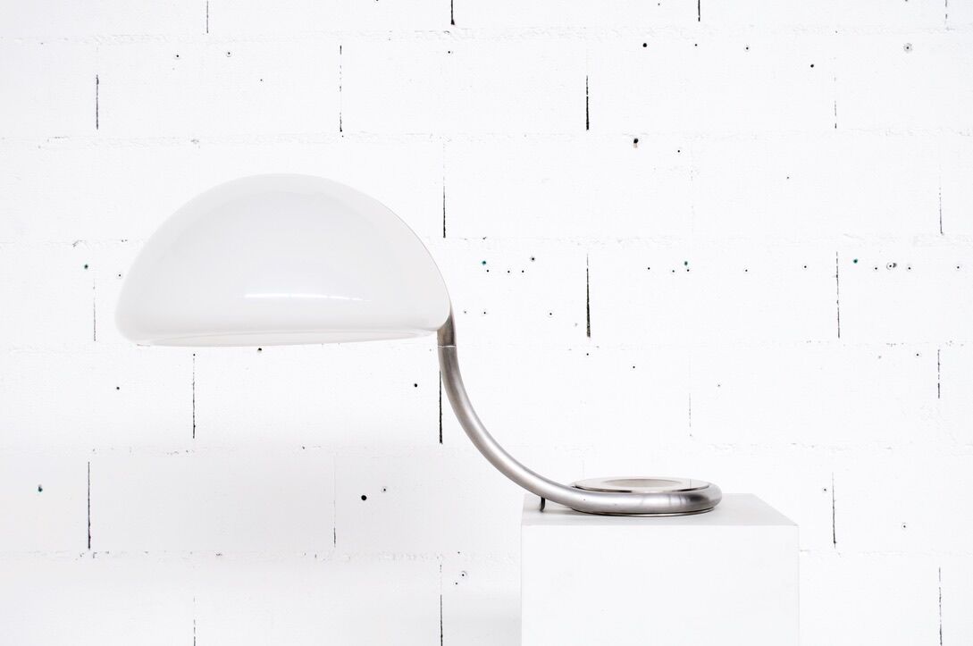 Lamp Serpente edition Martinelli Luce, 70s, by Elio Martinelli