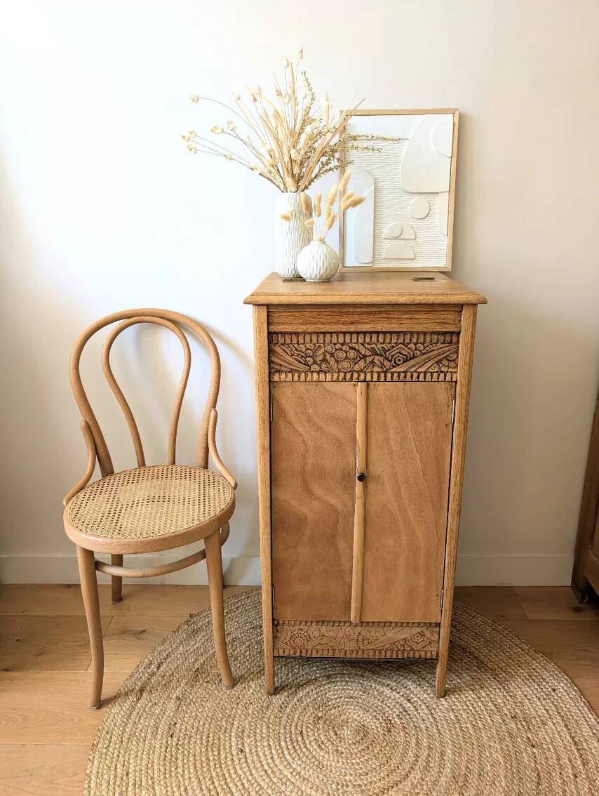 Art Deco oak sideboard