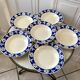 Set of 6 hollow plates Badonviller 30s